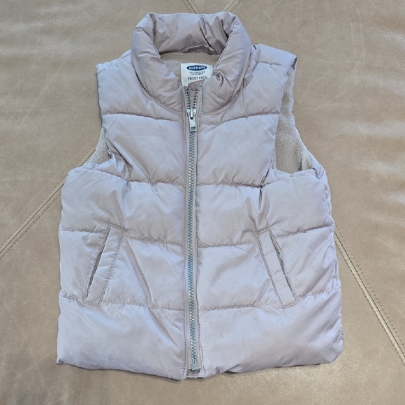 Old Navy Other - Old Navy Girls Blush Puffer Vest